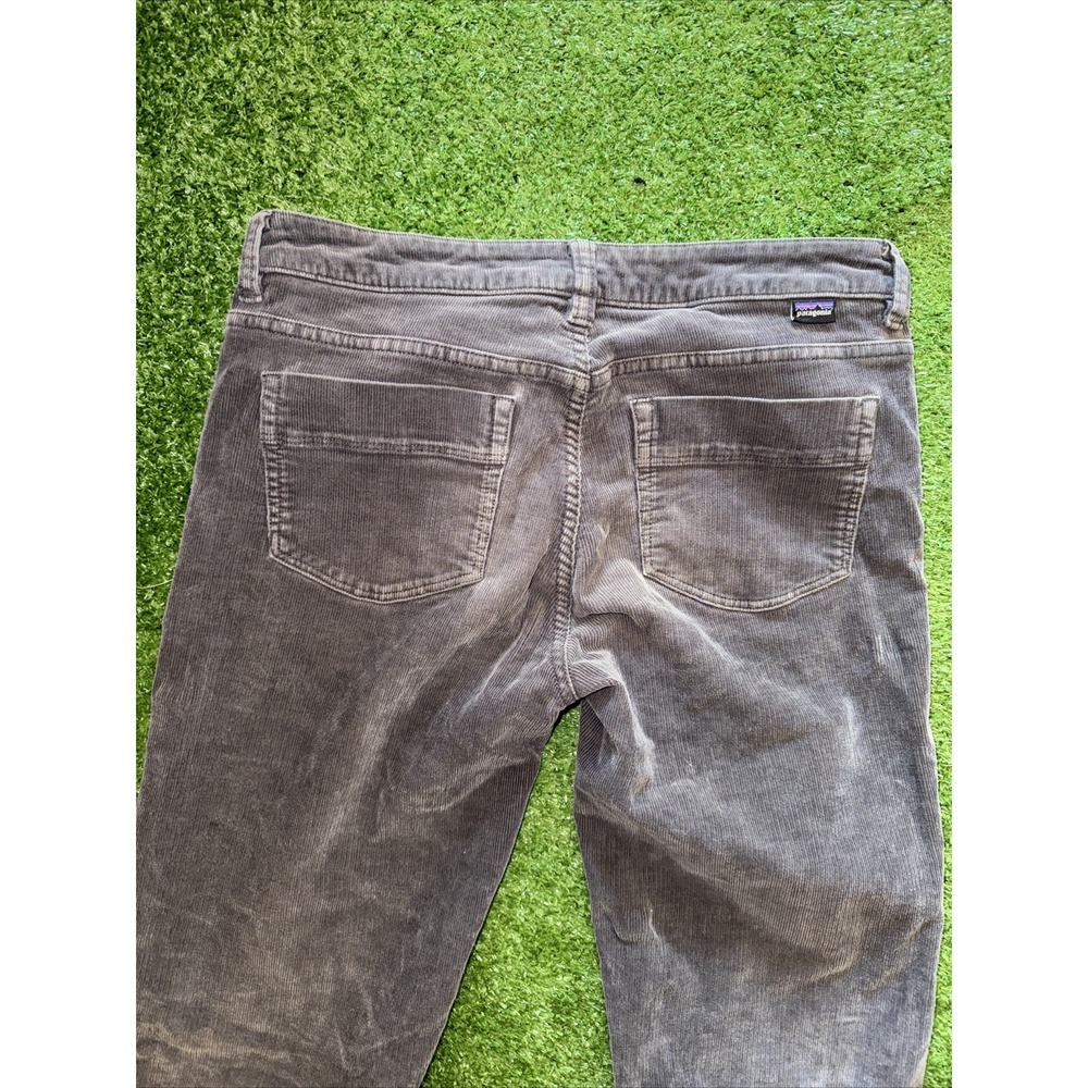 Patagonia Womens Sz 27 Tapered Leg Slate Gray Corduroy Outdoor Hiking Pants - Picture 6 of 6